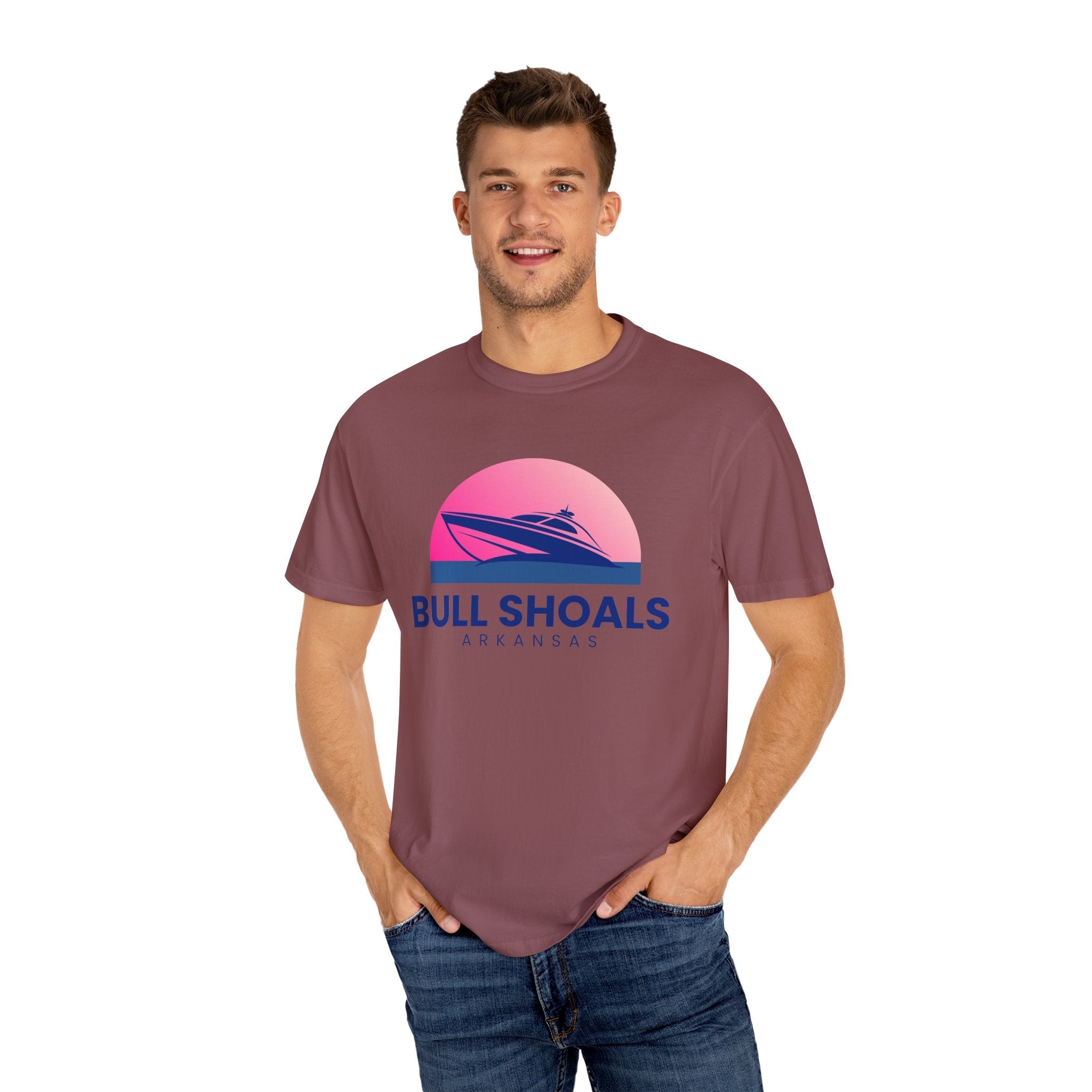 Bull Shoals Vibes, Unisex T-shirt, Casual Tee, Travel Souvenir, Vacation Top