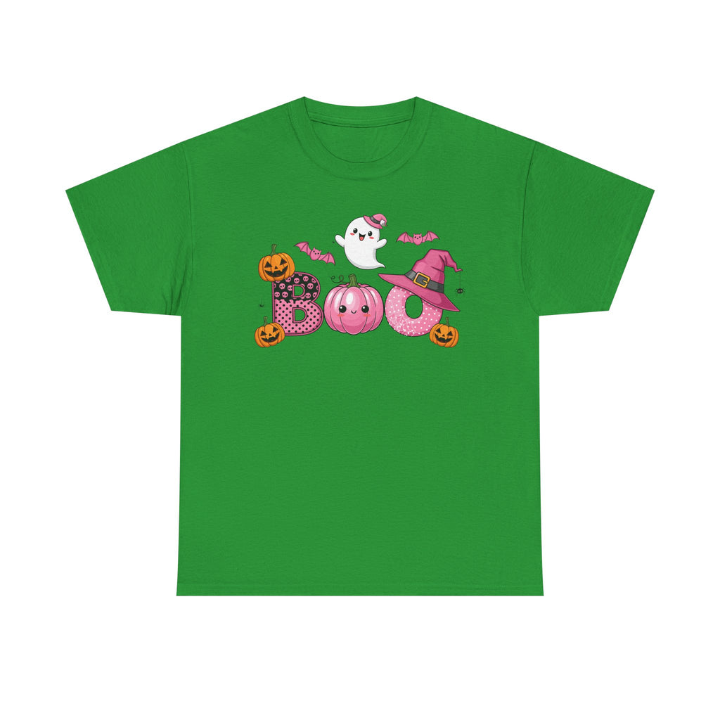 Halloween Ghostly Boo Tee, Unisex Halloween T-Shirt, Trick or Treat Shirt, Spooky Season Apparel, Cute Halloween Gift