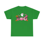 Halloween Ghostly Boo Tee, Unisex Halloween T-Shirt, Trick or Treat Shirt, Spooky Season Apparel, Cute Halloween Gift