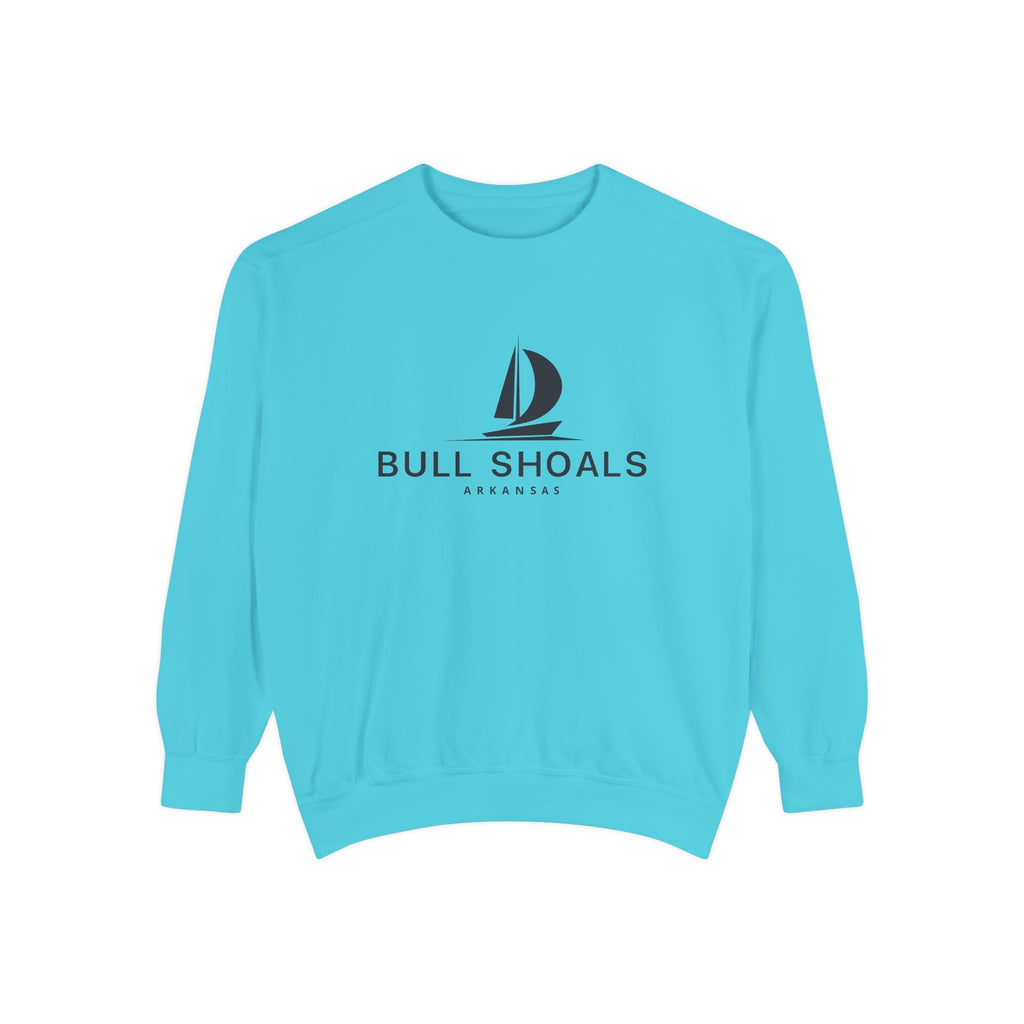 Bull Shoals Vibes Unisex Sweatshirt | Garment-Dyed Comfort, Perfect for Casual Outings, Travel, Gifts, Autumn Days