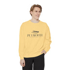 Plymouth Chill Vibes Sweatshirt - Unisex Garment-Dyed Style, Perfect for Lounging