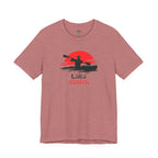 Lake Gaston Tee - Kayaking Graphic Unisex Jersey Short Sleeve Shirt, Outdoor Adventure Gift, Summer Vibes, Lake Lover Apparel