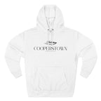 Cooperstown Stylish Three-Panel Fleece Hoodie for Cozy Days, Casual Wear, Warm Layering, Gift for Him or Her