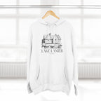 Cozy Lake Lanier Fleece Hoodie - Perfect for Relaxing, Outdoor Adventures, Gifts for Nature Lovers, Fall and Winter Apparel