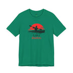 Lake Gaston Tee - Kayaking Graphic Unisex Jersey Short Sleeve Shirt, Outdoor Adventure Gift, Summer Vibes, Lake Lover Apparel