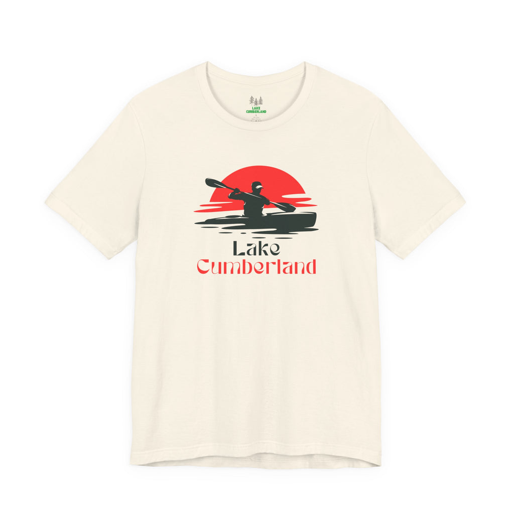 Lake Cumberland Tee - Kayaking Graphic Unisex Jersey Short Sleeve Shirt, Outdoor Adventure Gift, Summer Vibes, Lake Lover Apparel
