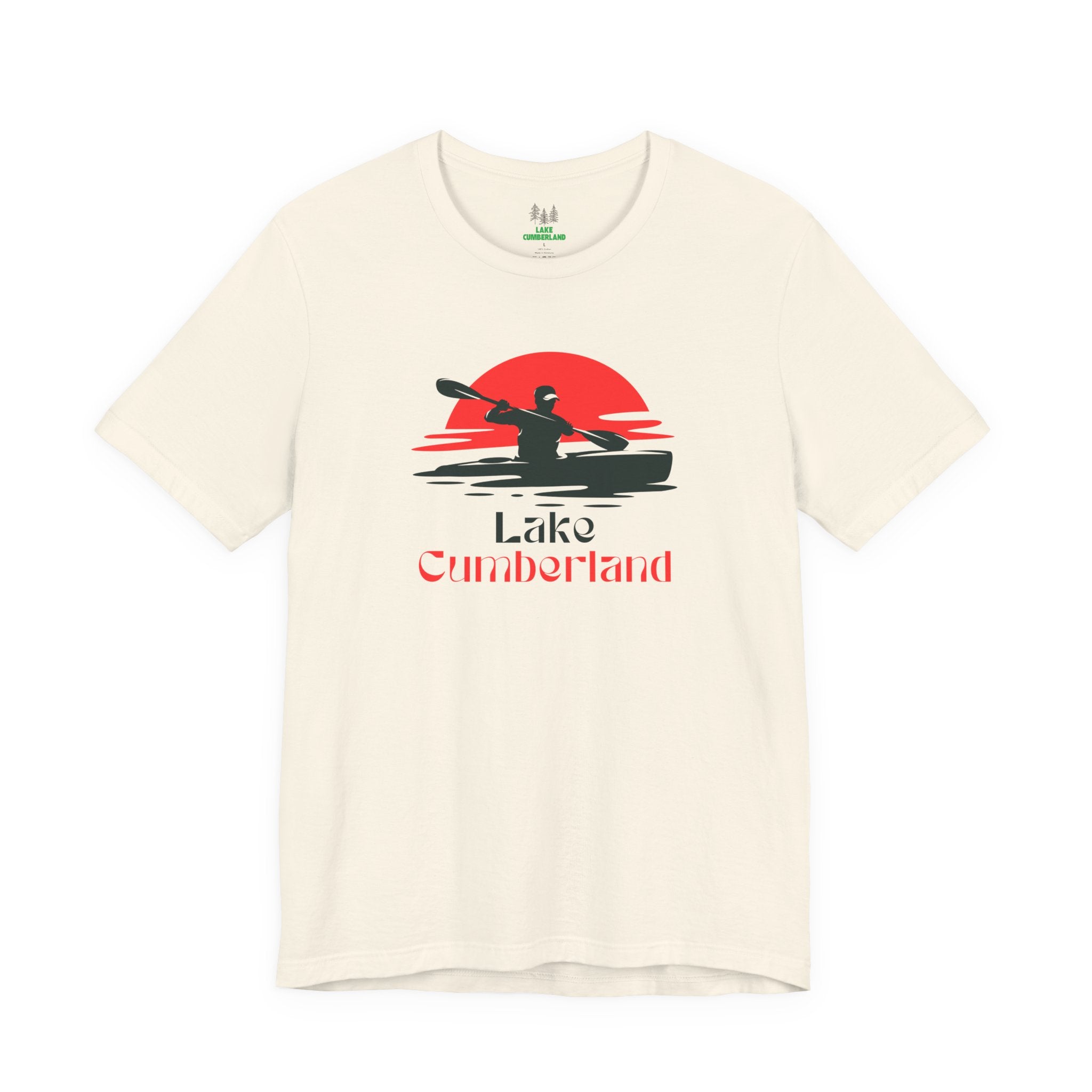 Lake Cumberland Tee - Kayaking Graphic Unisex Jersey Short Sleeve Shirt, Outdoor Adventure Gift, Summer Vibes, Lake Lover Apparel