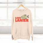 Lake Lanier Fleece Hoodie, Cozy Fishing Sweatshirt, Outdoor Adventure Wear, Unique Gift for Lake Lovers, Perfect for Fall and Winter