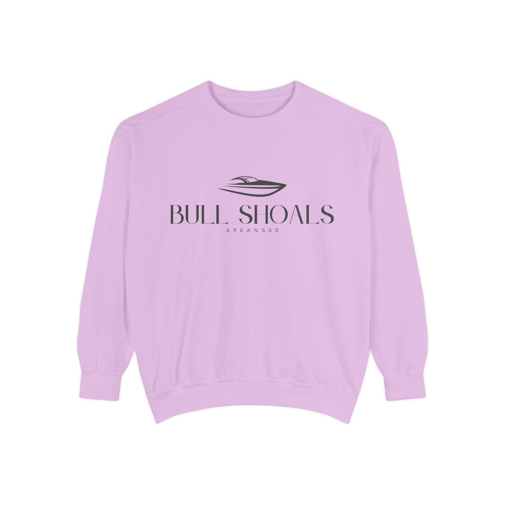 Bull Shoals Chill Vibes Sweatshirt - Unisex Garment-Dyed Style, Perfect for Lounging