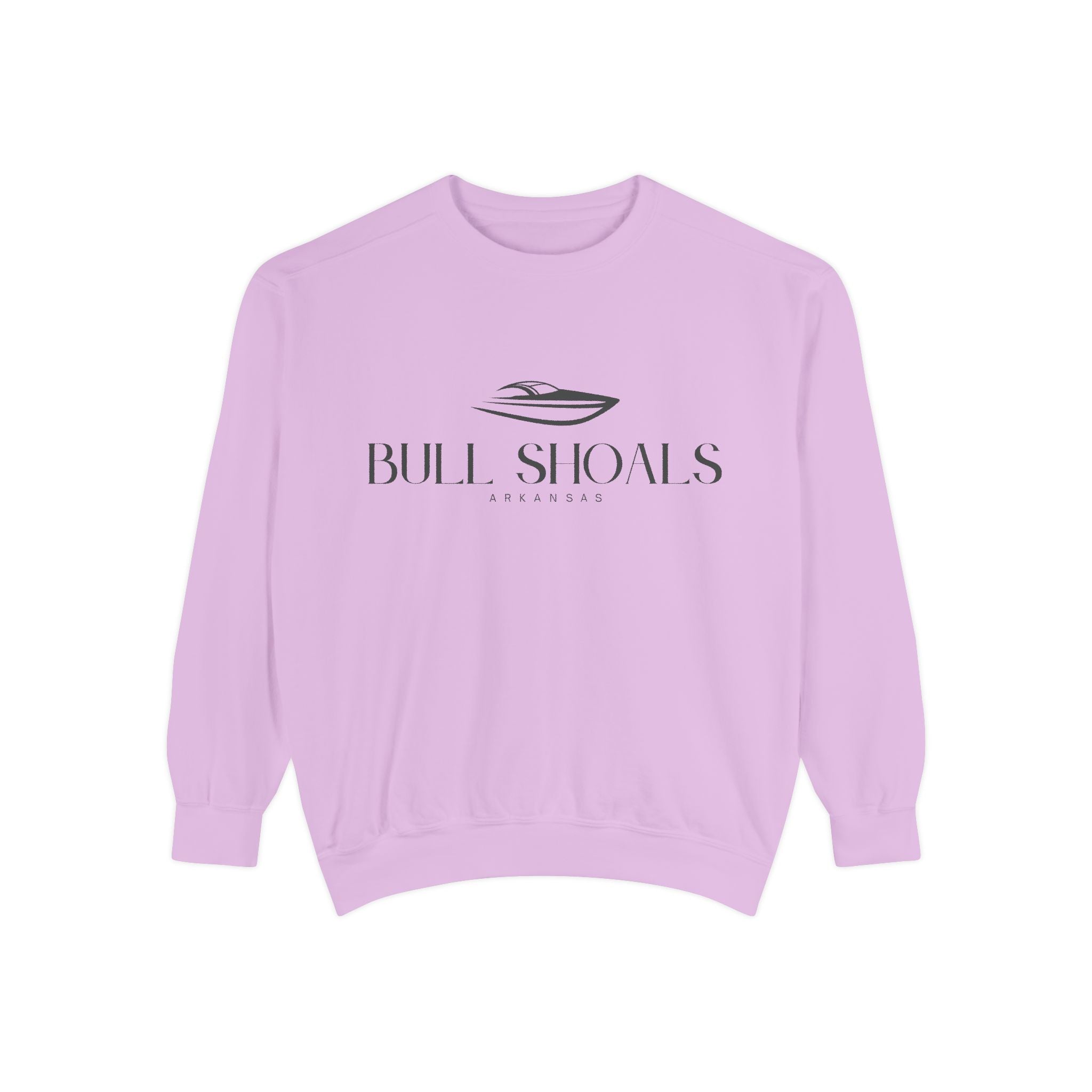 Bull Shoals Chill Vibes Sweatshirt - Unisex Garment-Dyed Style, Perfect for Lounging