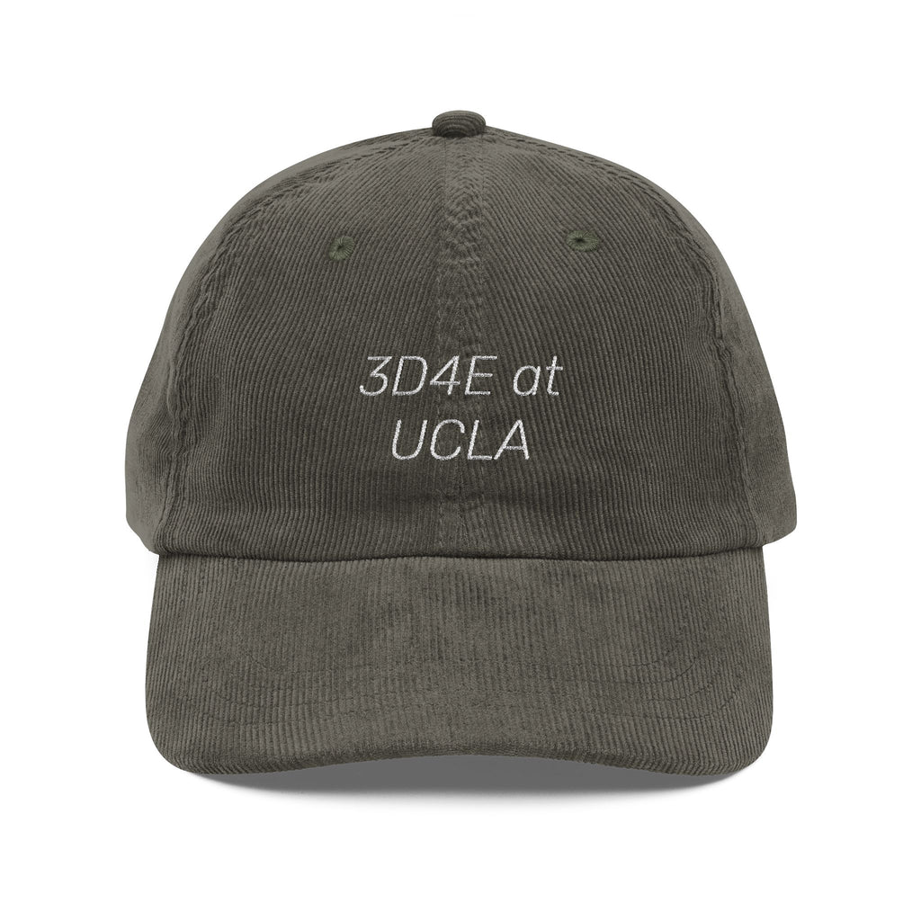 3D4E at UCLA Embroidered Cap