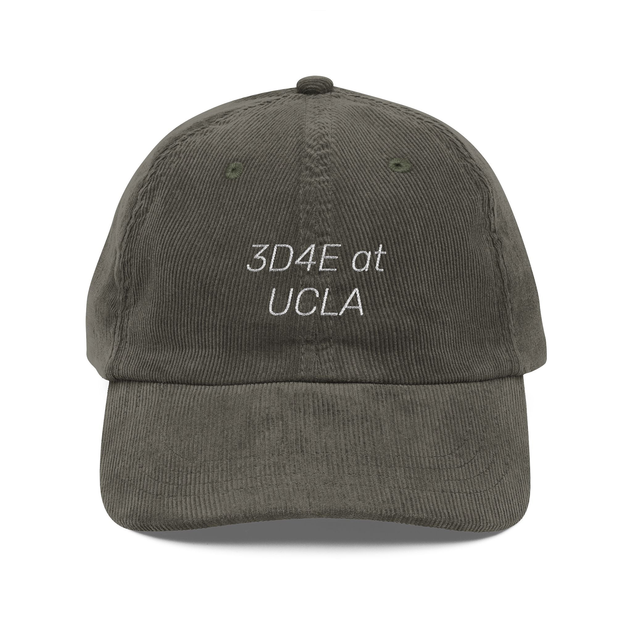 3D4E at UCLA Embroidered Cap