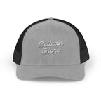 Belleair Shore Sparkly Trucker Cap with Rhinestone 'Ballin' Style' Design | Trendy Snapback Hat for Fashion Lovers, Unisex Gift for Holidays