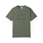 Big Sky - Unisex Garment-Dyed T-shirt, Casual Outfit, Gift for Nature Lovers, Vacation Essentials