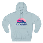 Plymouth Vibes Hoodie with Design, Perfect for Autumn Lovers, Comfortable and Stylish, Great Gift for Vacations