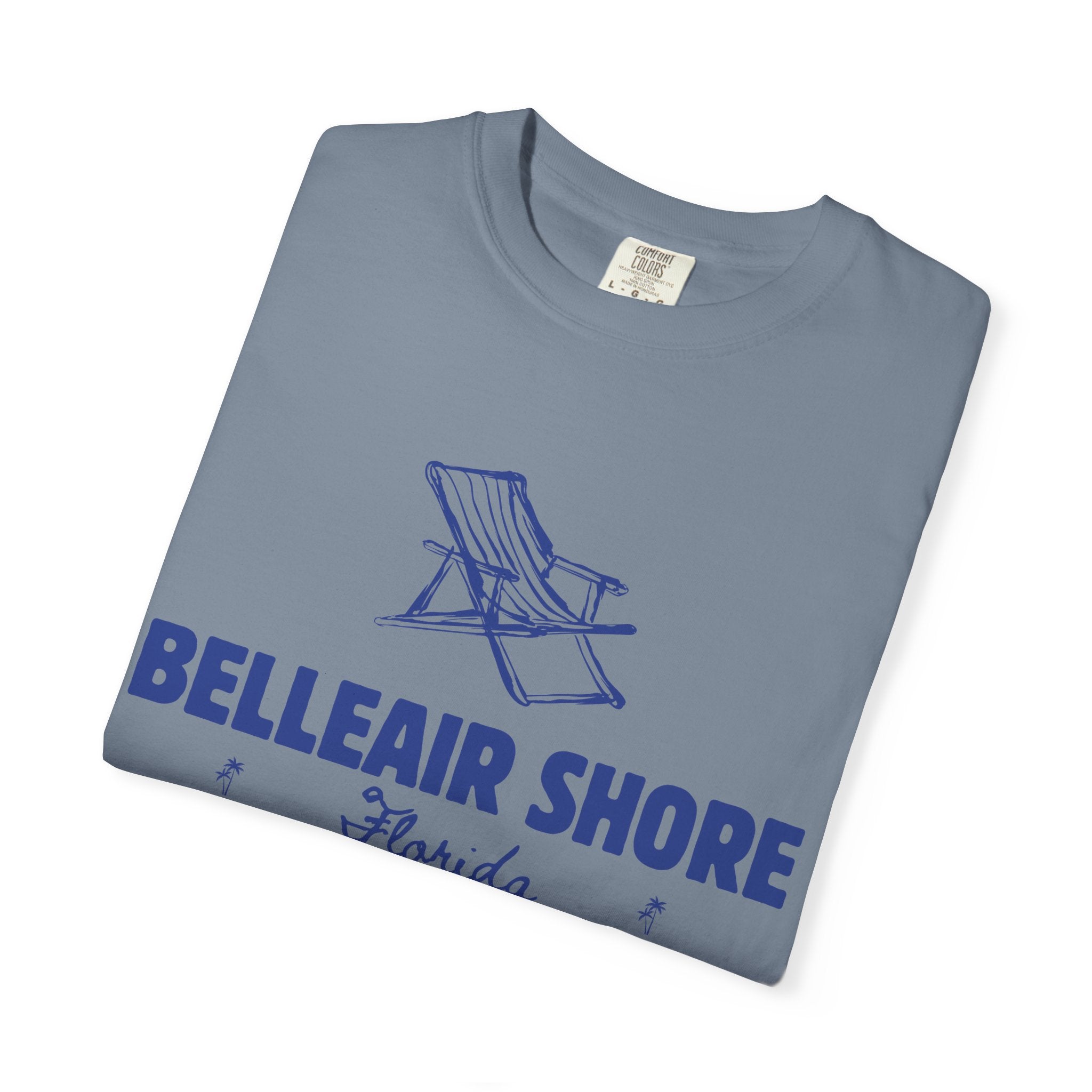Belleair Shore - Unisex Garment-Dyed T-shirt, Casual Outfit, Gift for Nature Lovers, Vacation Essentials