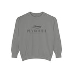Plymouth Chill Vibes Sweatshirt - Unisex Garment-Dyed Style, Perfect for Lounging