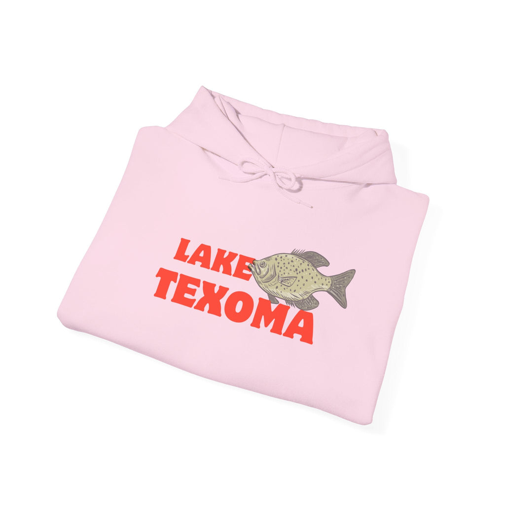 Lake Texoma Fishing Hoodie, Unisex Comfortable Sweatshirt, Relaxed Fit for Outdoor Enthusiasts, Gift for Fishermen, Casual Lake Apparel