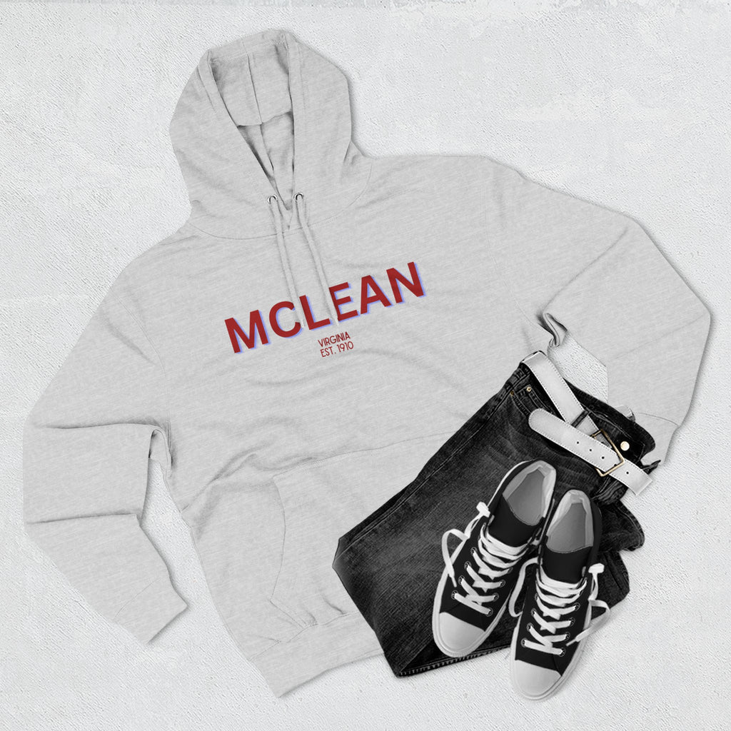 McLean Fleece Hoodie, Casual Sweatshirt, Cozy Layering Piece, Perfect Gift for All Occasions, Stylish Streetwear