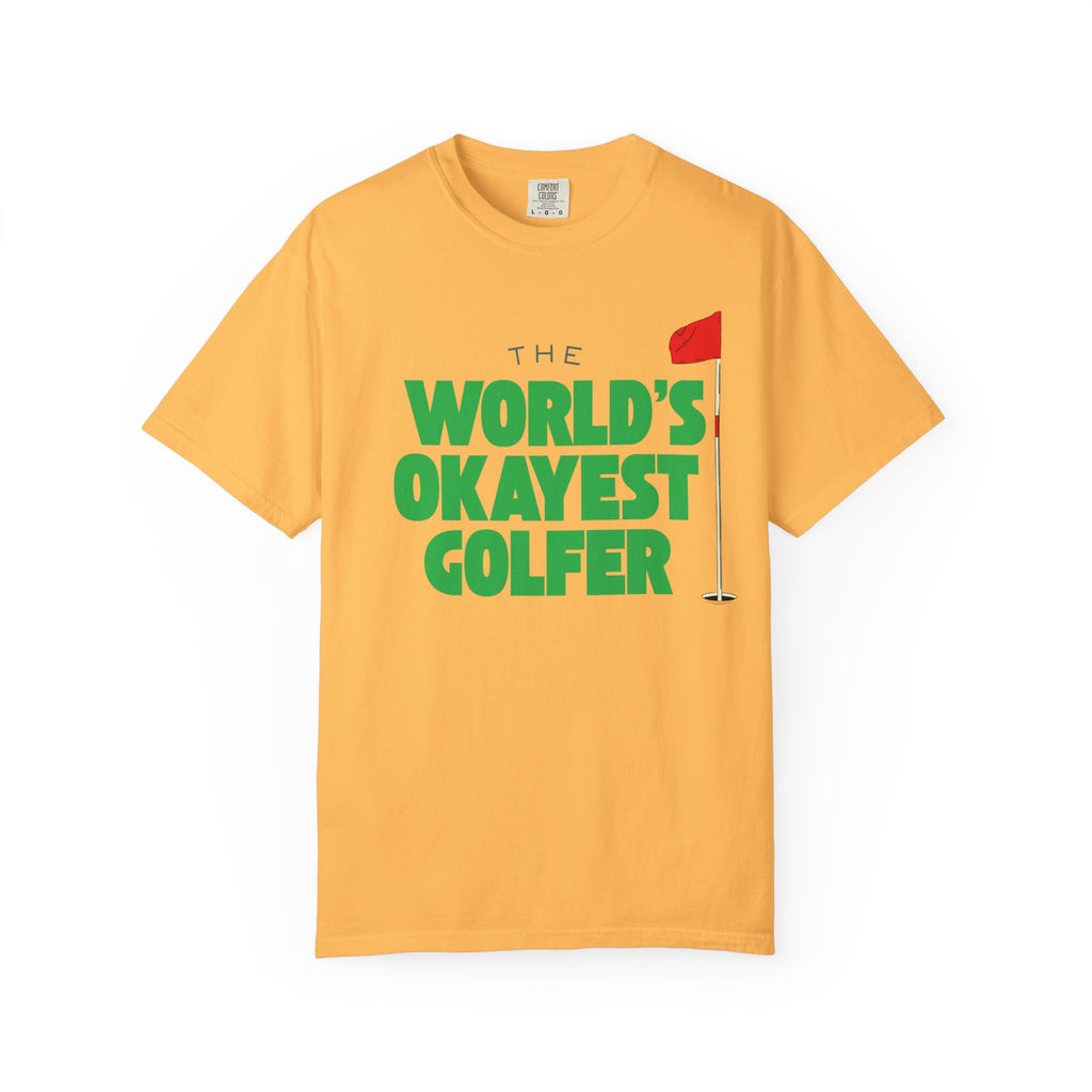 World's Okayest Golfer T-Shirt, Funny Golf Gift, Unisex Tee, Sports Apparel, Father's Day Gift, Golfer Humor