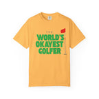 World's Okayest Golfer T-Shirt, Funny Golf Gift, Unisex Tee, Sports Apparel, Father's Day Gift, Golfer Humor