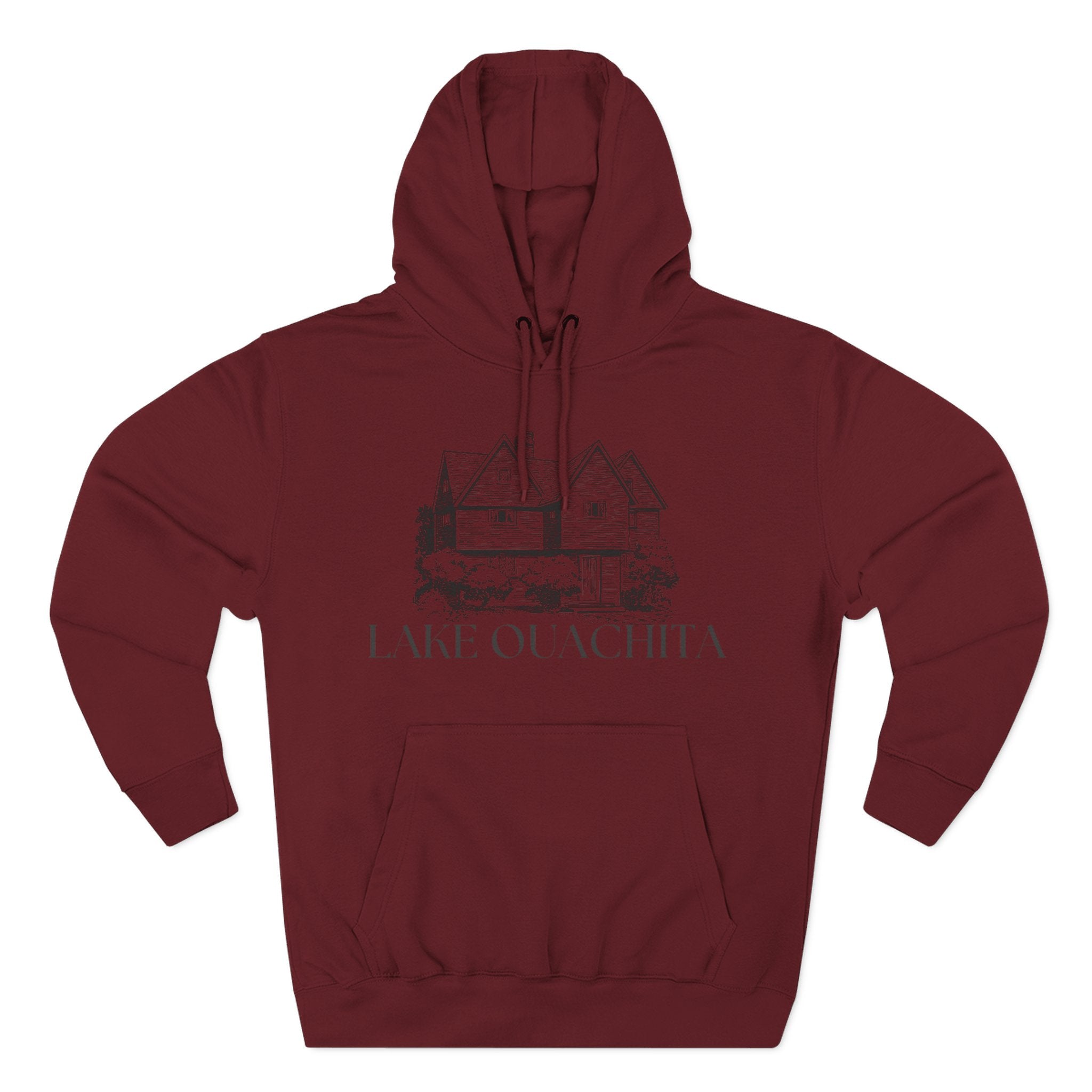 Lake Ouachita Hoodie, Great for Beach Trips, Lake Days, Gift for Summer Lovers, Casual Wear, Travel Essential