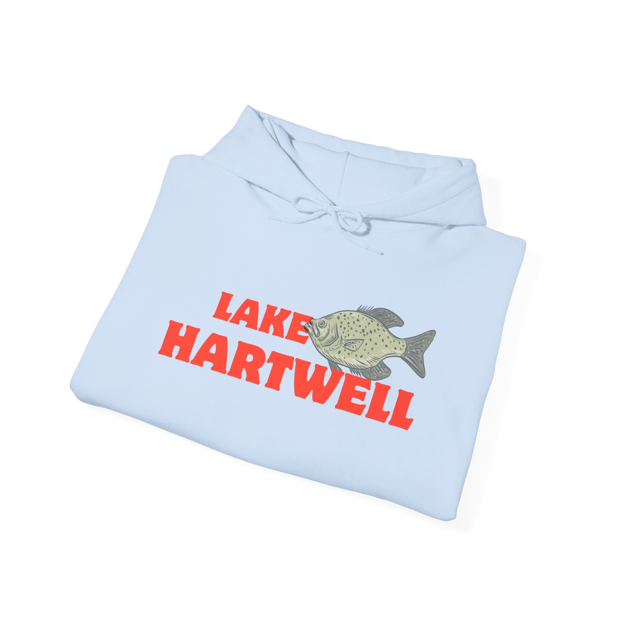 Lake Hartwell Fishing Hoodie, Unisex Comfortable Sweatshirt, Relaxed Fit for Outdoor Enthusiasts, Gift for Fishermen, Casual Lake Apparel