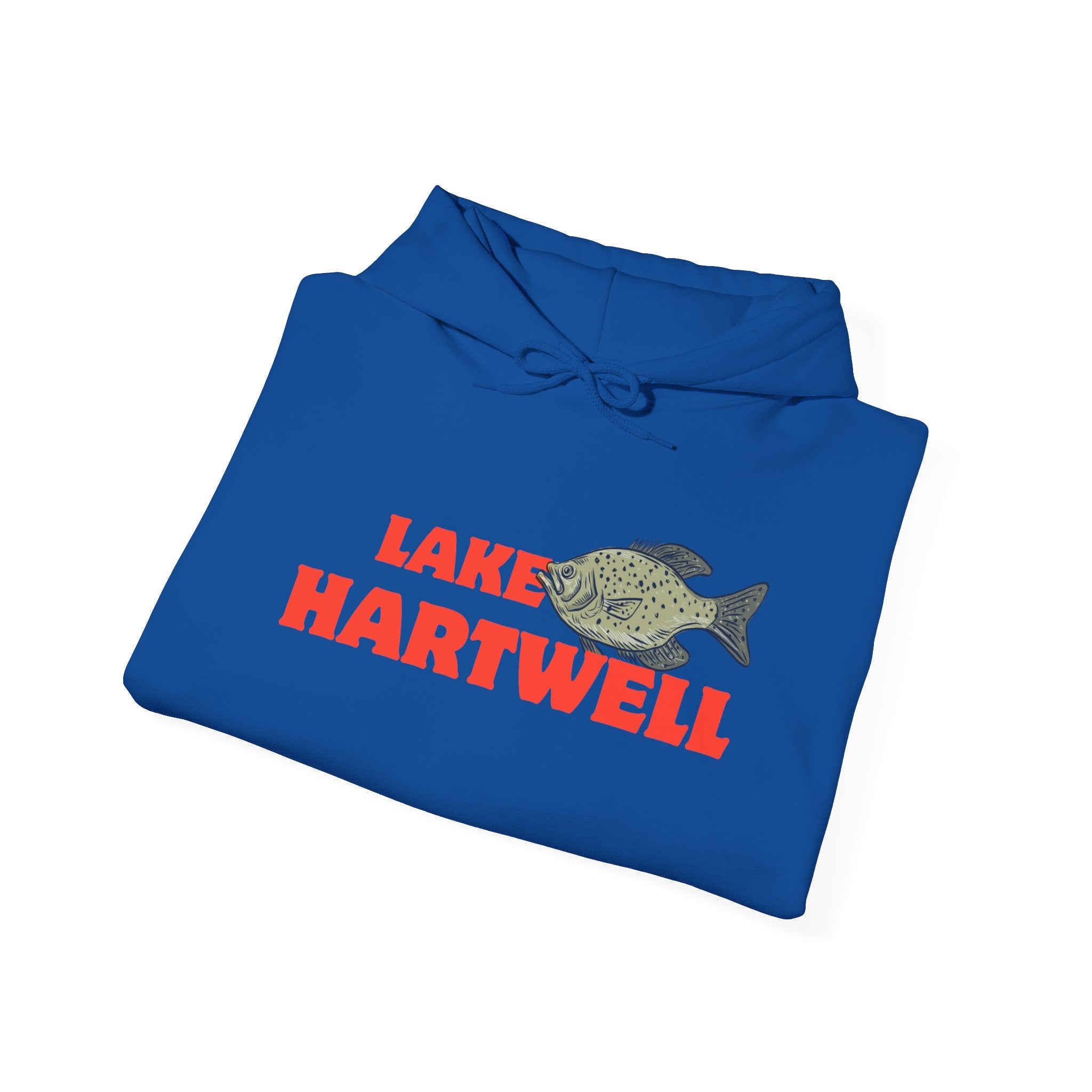 Lake Hartwell Fishing Hoodie, Unisex Comfortable Sweatshirt, Relaxed Fit for Outdoor Enthusiasts, Gift for Fishermen, Casual Lake Apparel