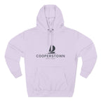 Cooperstown Inspired Fleece Hoodie, Casual Wear, Relaxation, Gift for Autumn Lovers, Travel Essential