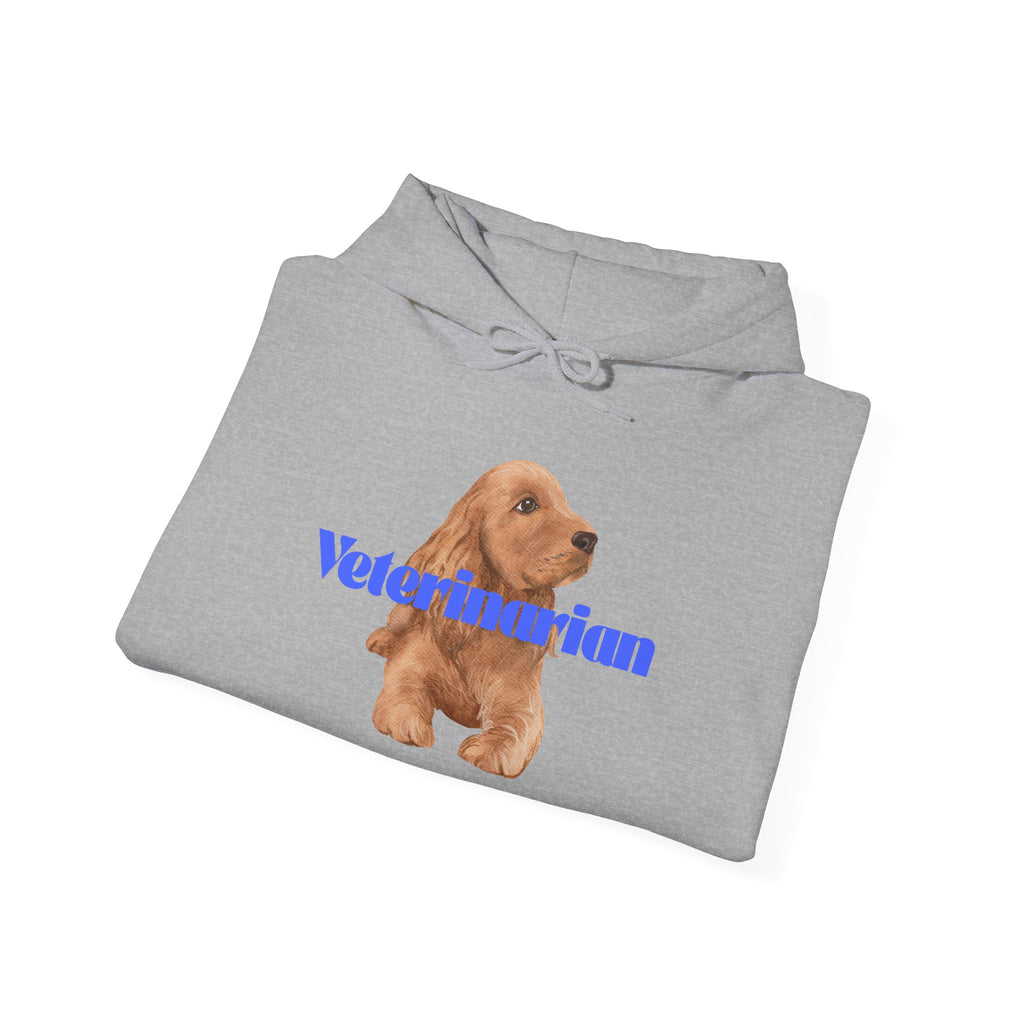 Veterinarian Dog Lover Hoodie, Pet Owner Gift, Animal Lover Sweatshirt, Cute Animal Appreciation, Cozy Unisex Pullover