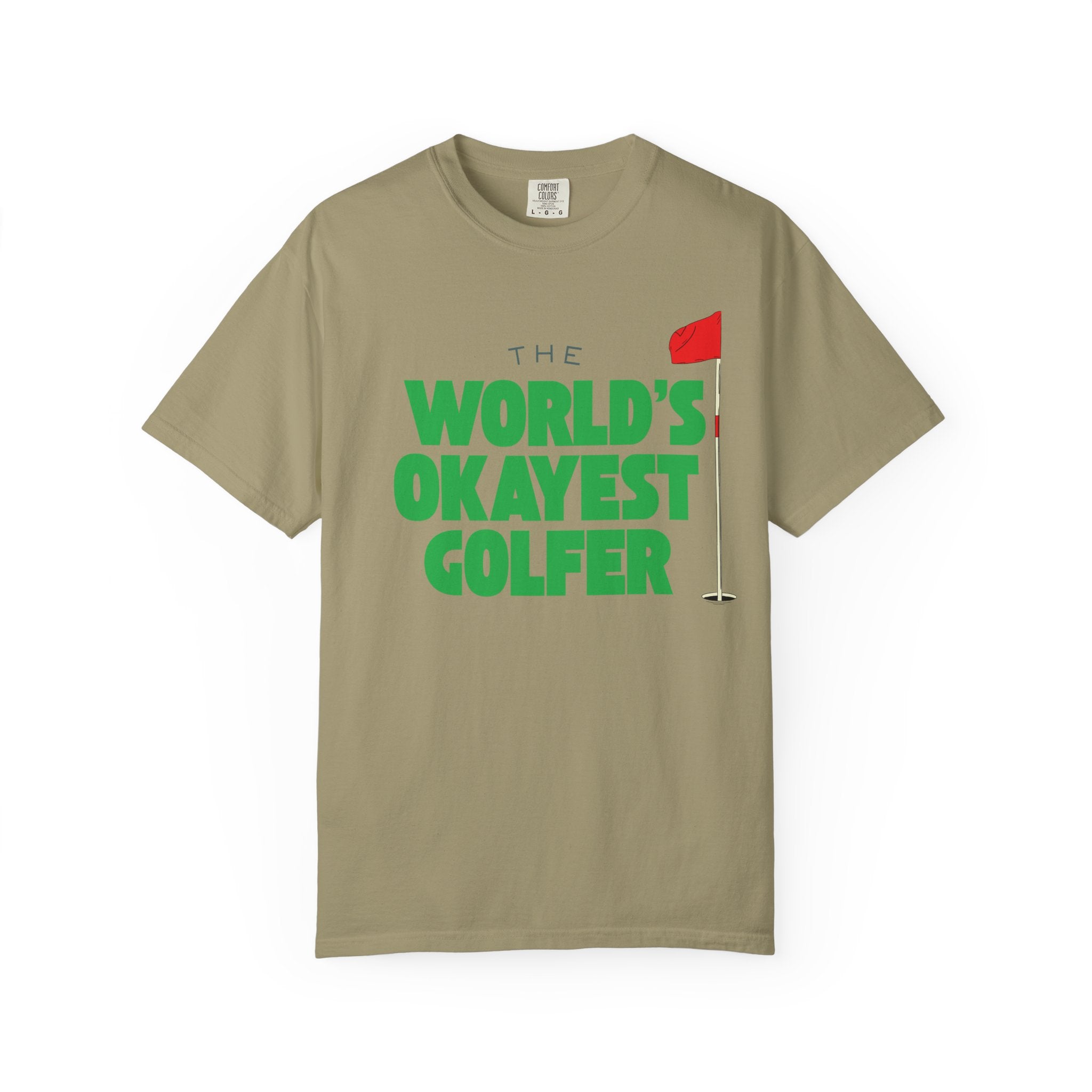 World's Okayest Golfer T-Shirt, Funny Golf Gift, Unisex Tee, Sports Apparel, Father's Day Gift, Golfer Humor