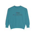 Plymouth Chill Vibes Sweatshirt - Unisex Garment-Dyed Style, Perfect for Lounging
