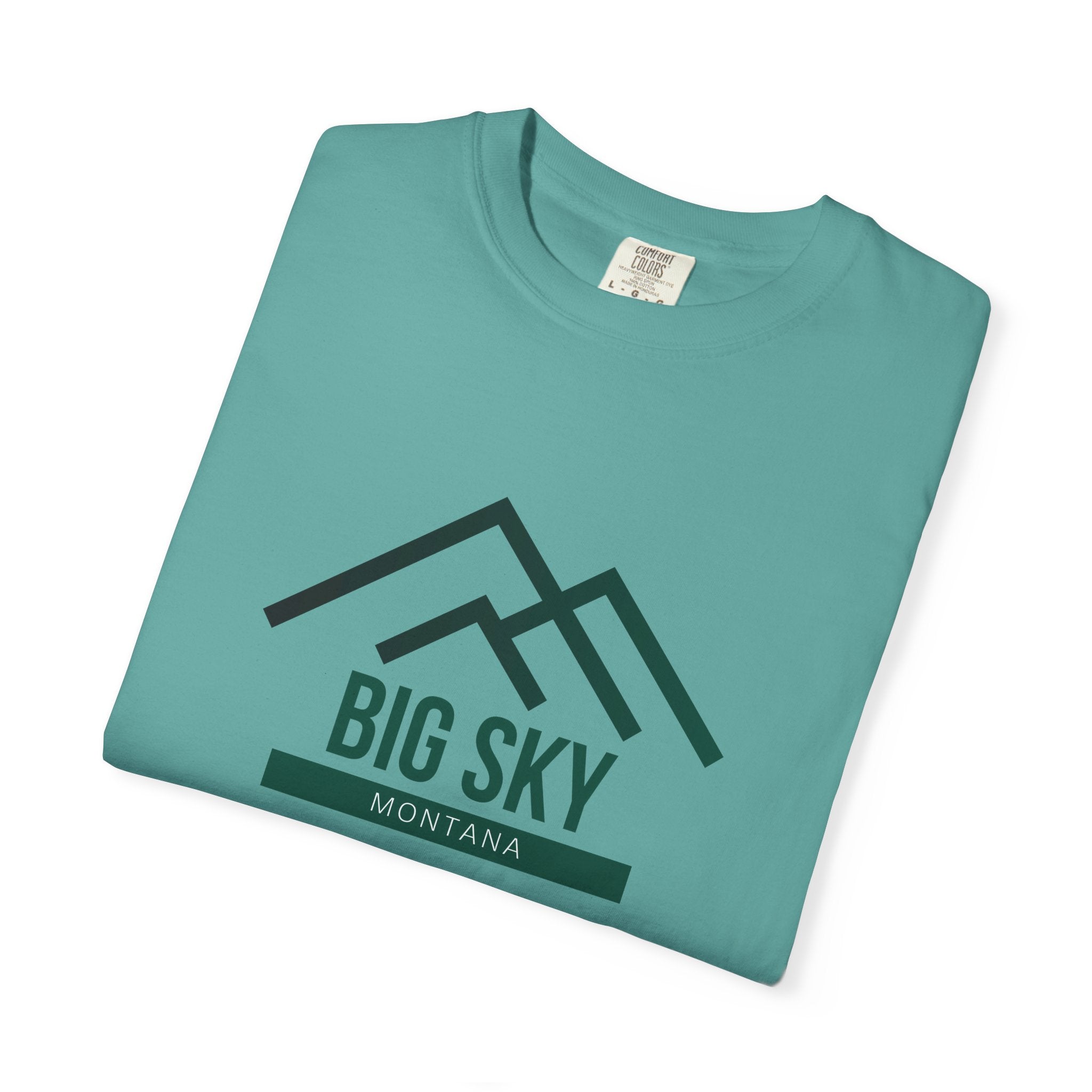 Big Sky Vibes, Unisex T-shirt, Casual Tee, Travel Souvenir, Vacation Top