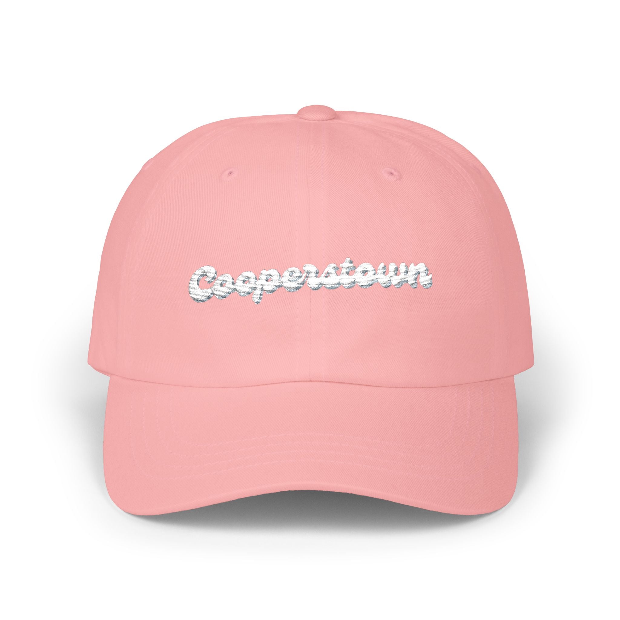 Cooperstown Dad Cap, Unisex Cotton Hat, Casual Everyday Wear, Outdoor Cap