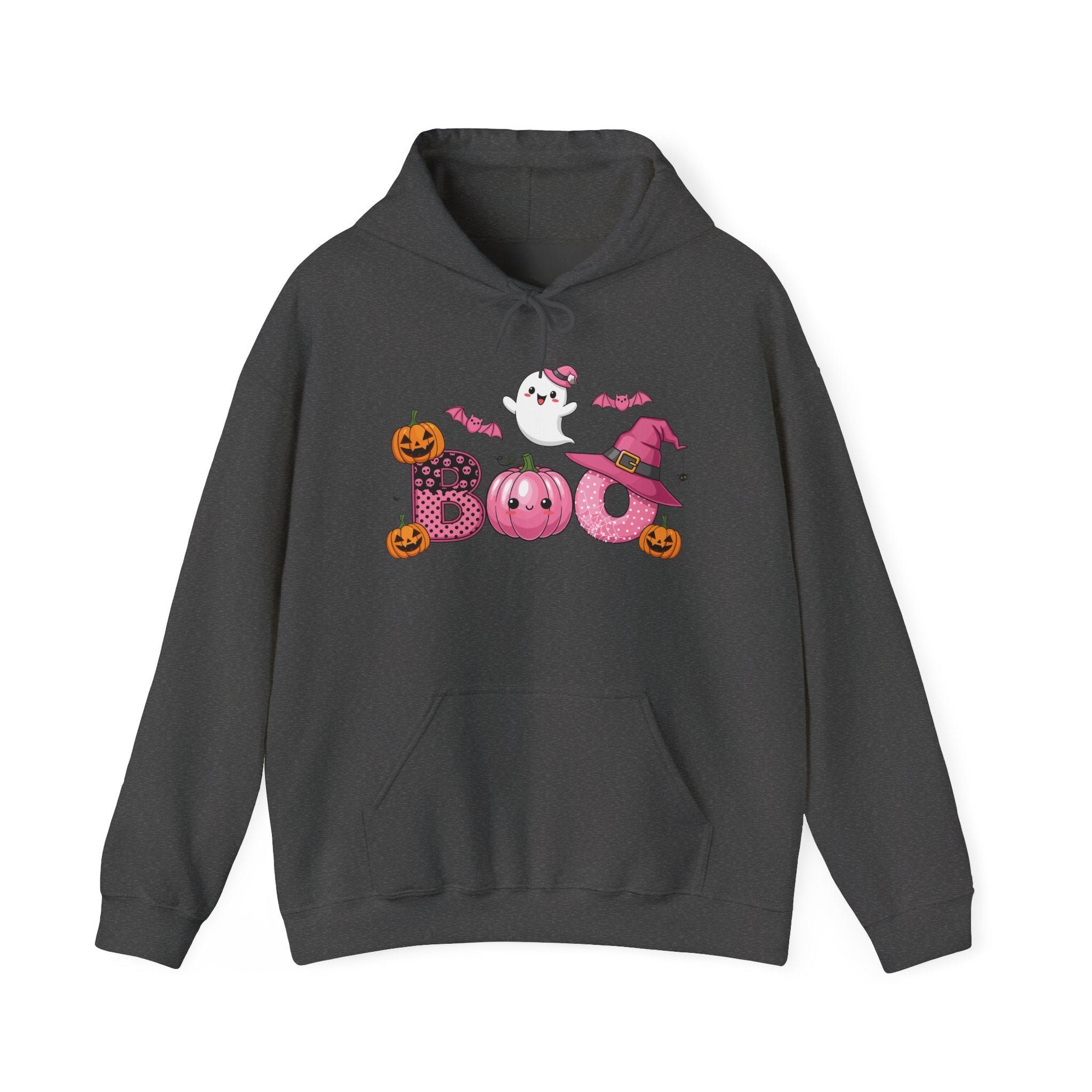 Halloween Boo Sweatshirt, Unisex Hoodie for Fall, Cozy Ghost Design, Cute Autumn Apparel, Halloween Costume