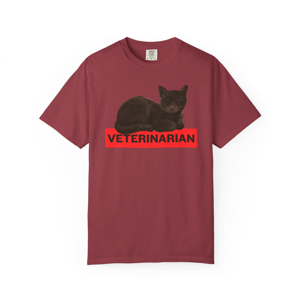 Veterinarian Cat T-Shirt, Funny Animal Lover Tee, Pet Owner Gift, Cute Vet Shirt, Unique Veterinary Apparel, Animal Rescue Shirt
