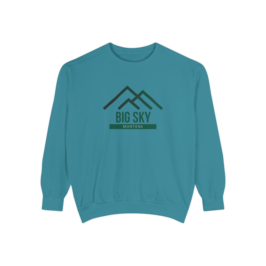 Big Sky Unisex Sweatshirt, Cozy, Perfect Autumn Gift, Relaxed Style for All