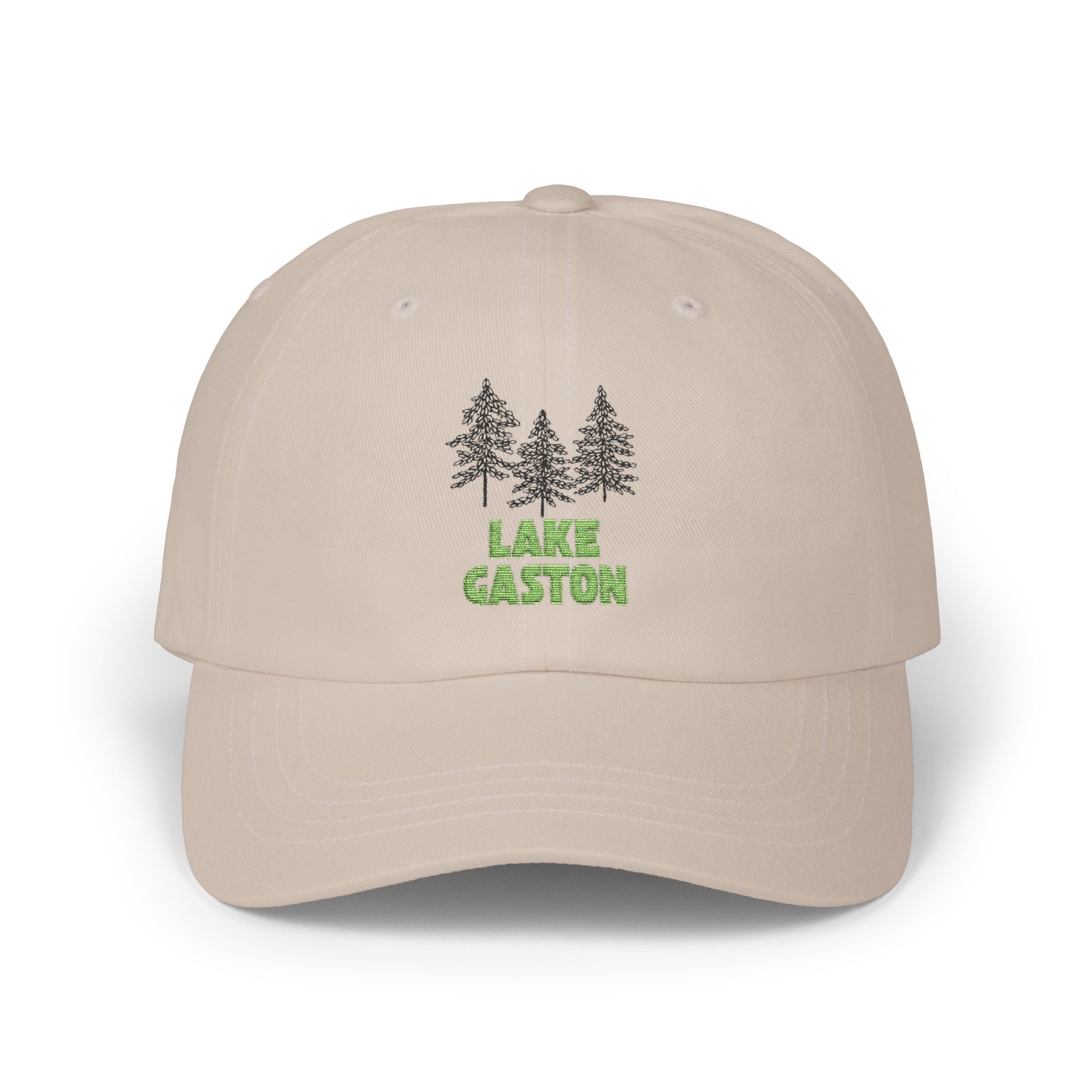 Lake Gaston Classic Dad Cap | Adjustable Cotton Hat for Outdoors, Gifts for Dads, Camping, Fishing, Summer