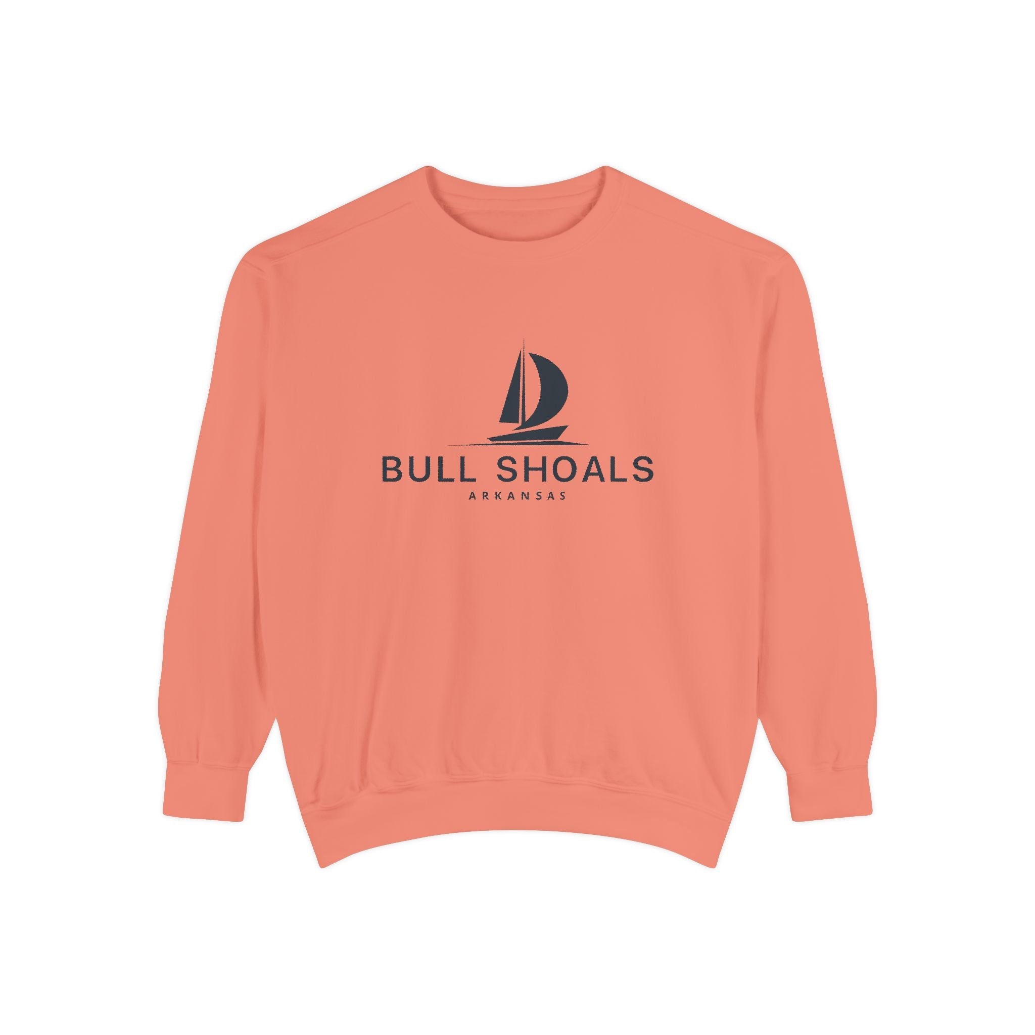 Bull Shoals Vibes Unisex Sweatshirt | Garment-Dyed Comfort, Perfect for Casual Outings, Travel, Gifts, Autumn Days