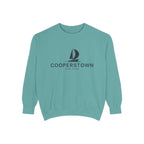 Cooperstown Vibes Unisex Sweatshirt | Garment-Dyed Comfort, Perfect for Casual Outings, Travel, Gifts, Autumn Days
