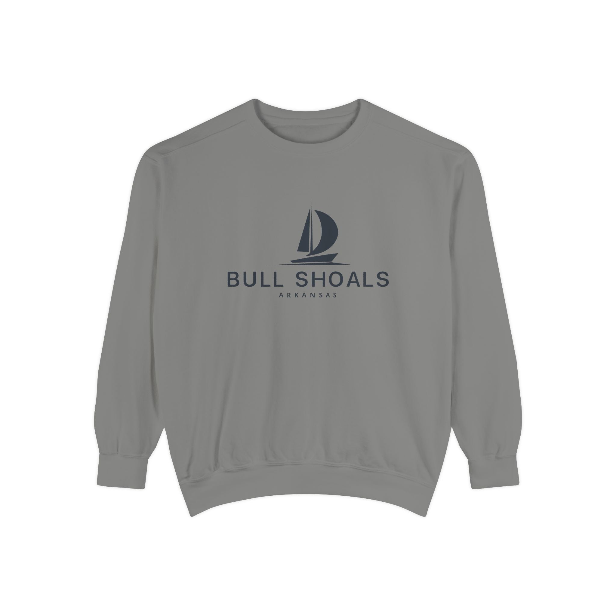 Bull Shoals Vibes Unisex Sweatshirt | Garment-Dyed Comfort, Perfect for Casual Outings, Travel, Gifts, Autumn Days