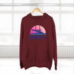 Plymouth Vibes Hoodie with Design, Perfect for Autumn Lovers, Comfortable and Stylish, Great Gift for Vacations