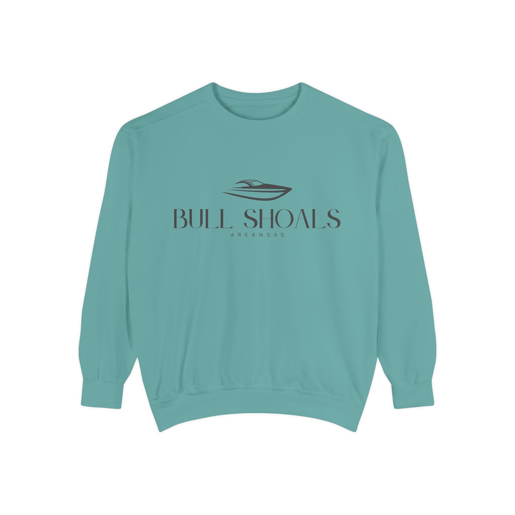 Bull Shoals Chill Vibes Sweatshirt - Unisex Garment-Dyed Style, Perfect for Lounging