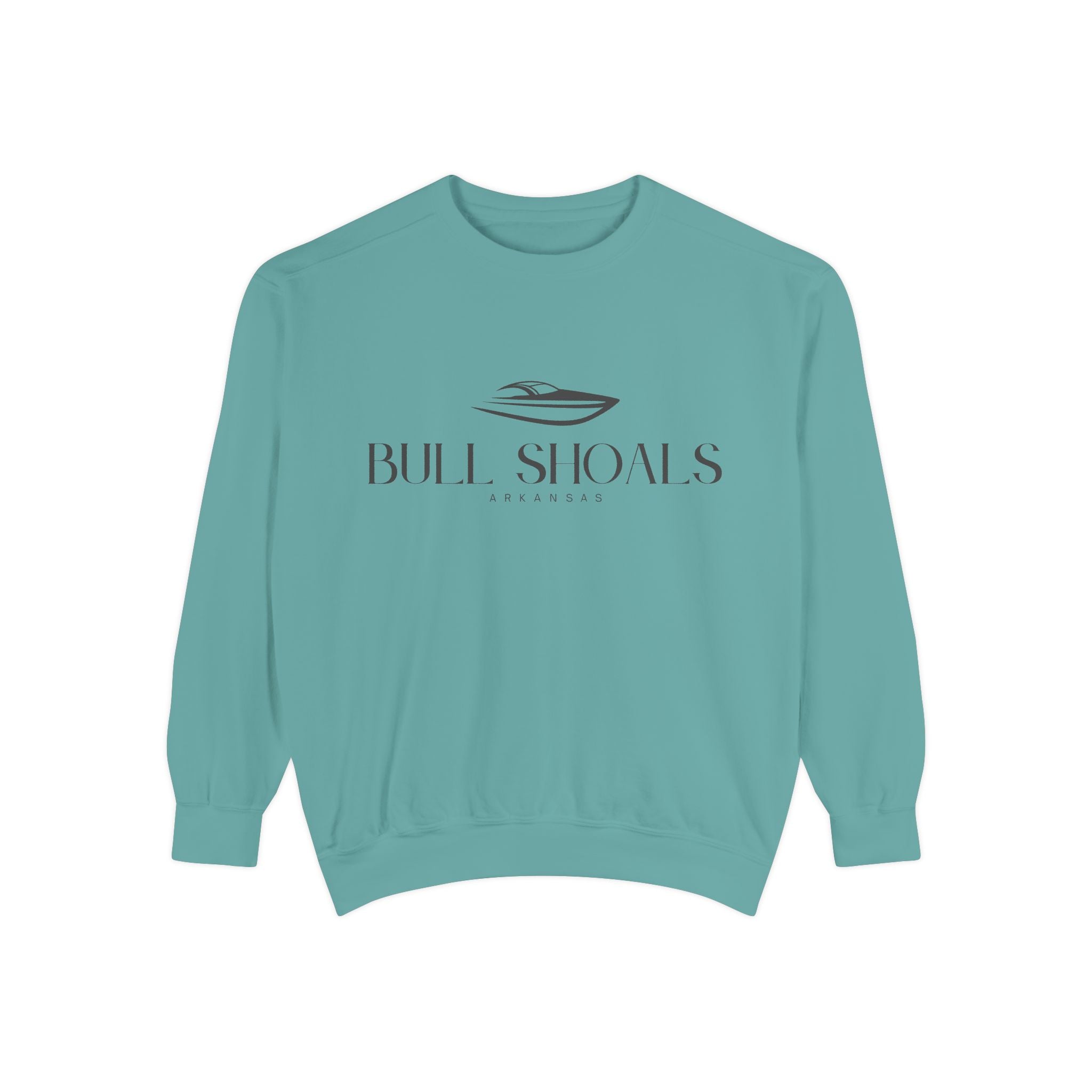 Bull Shoals Chill Vibes Sweatshirt - Unisex Garment-Dyed Style, Perfect for Lounging