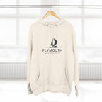 Plymouth Inspired Fleece Hoodie, Casual Wear, Relaxation, Gift for Autumn Lovers, Travel Essential