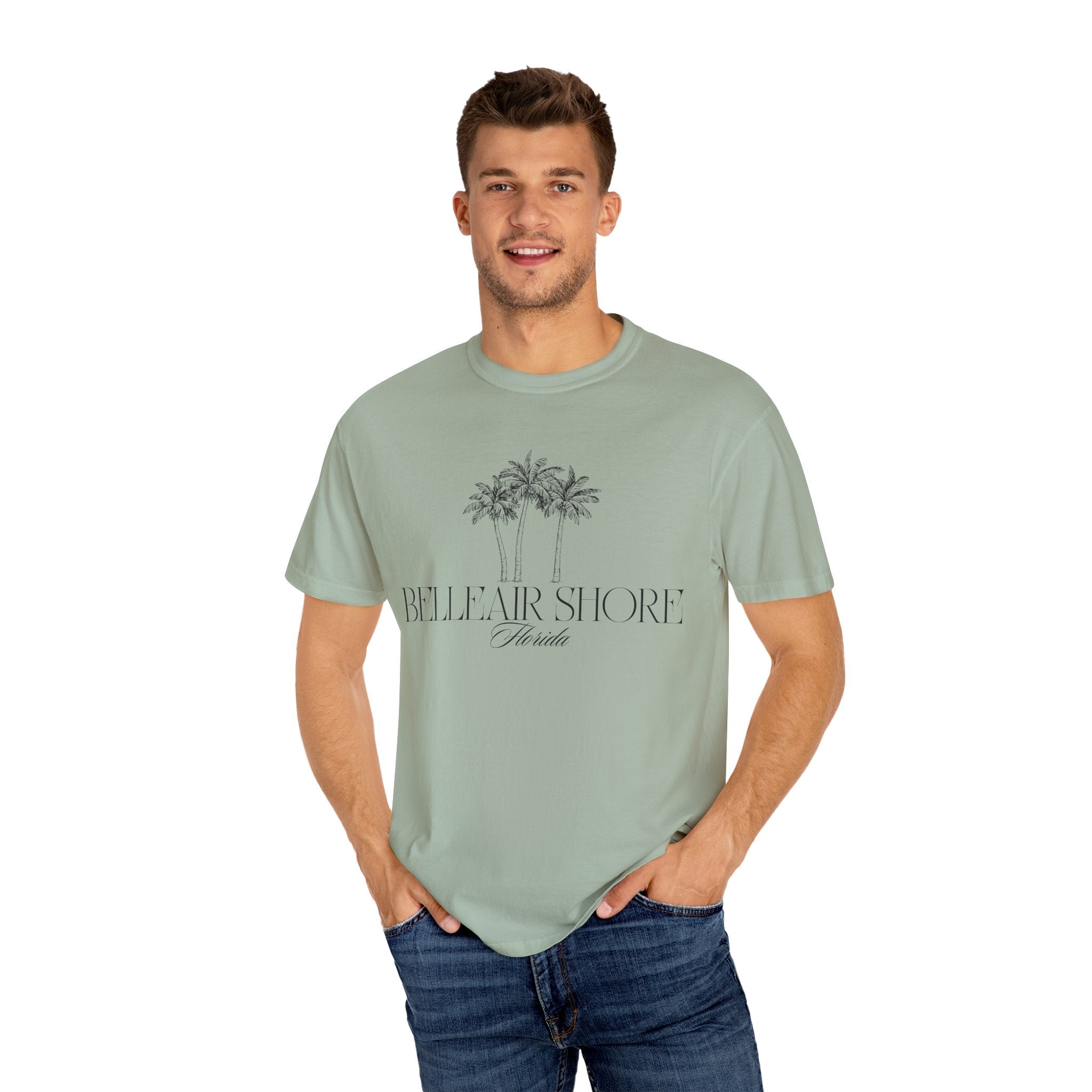 Belleair Shore Vibes, Unisex T-shirt, Casual Tee, Travel Souvenir, Vacation Top