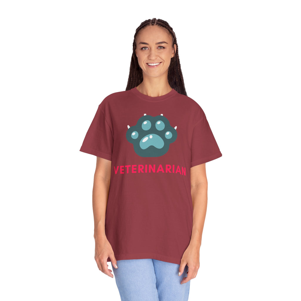 Veterinarian Themed Unisex T-Shirt, Gift for Animal Lovers, Pet Owner Apparel, Cute Veterinary Shirt, Comfortable Dog Lover Tee