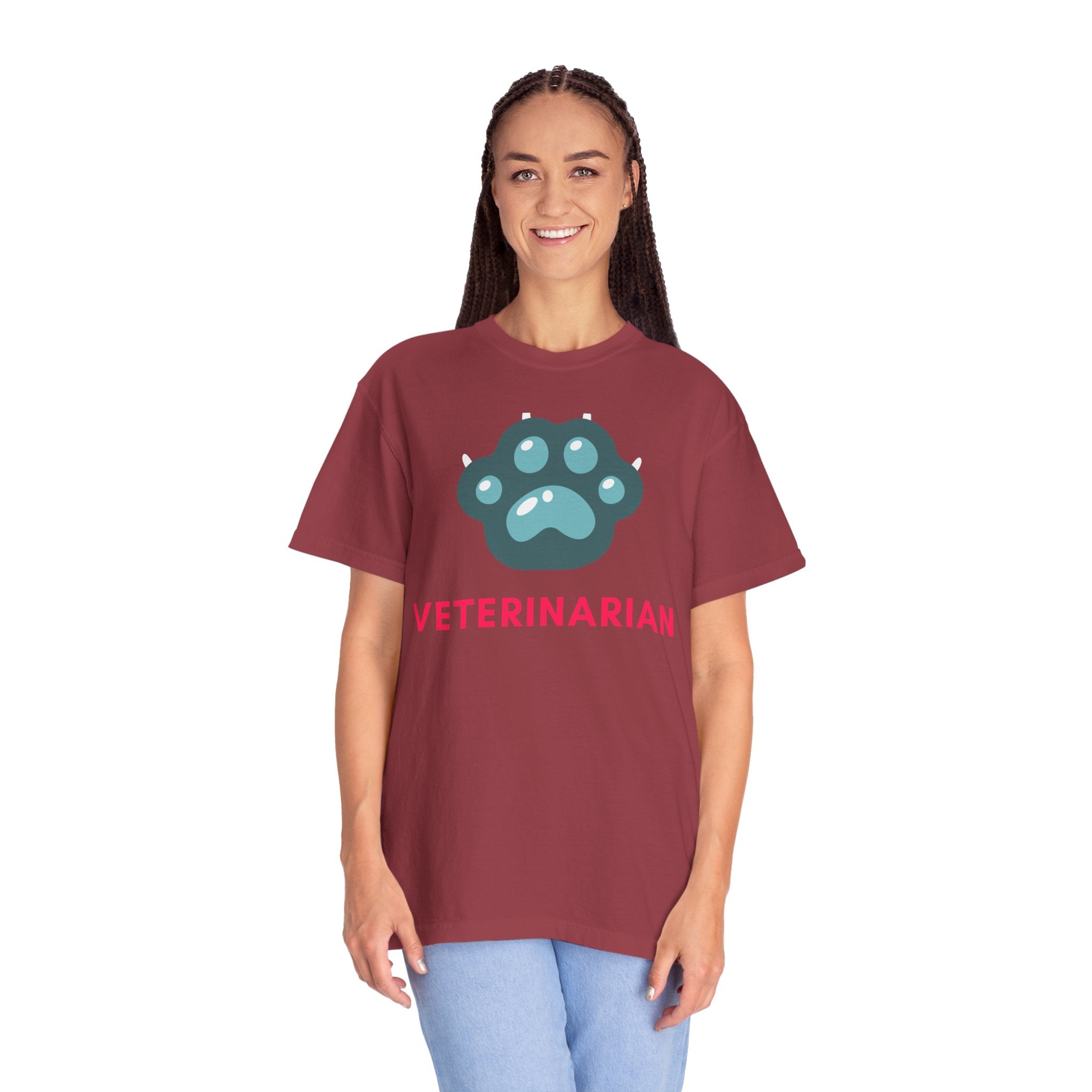 Veterinarian Themed Unisex T-Shirt, Gift for Animal Lovers, Pet Owner Apparel, Cute Veterinary Shirt, Comfortable Dog Lover Tee