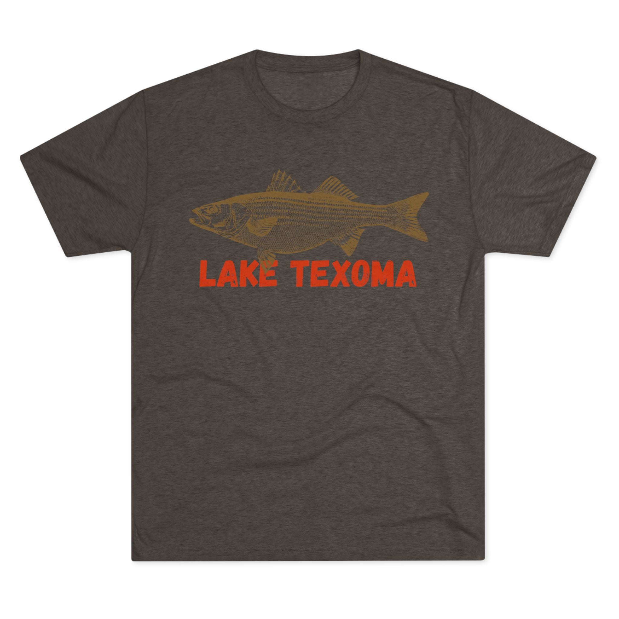 Lake Texoma Fishing Tee, Unisex Crew Neck Shirt, Summer Lake Apparel, Gift for Fishermen, Outdoor Adventure T-Shirt, Lake House Style