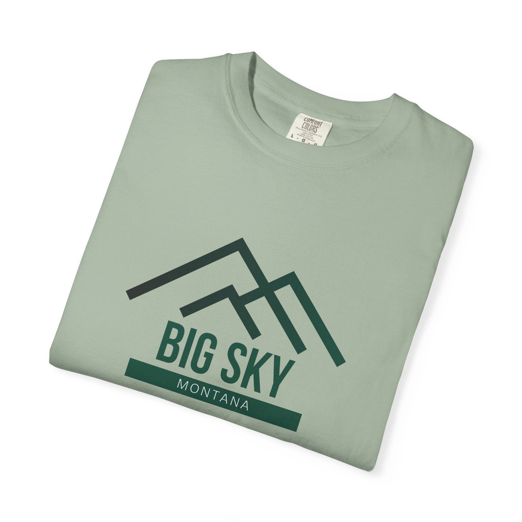 Big Sky Vibes, Unisex T-shirt, Casual Tee, Travel Souvenir, Vacation Top